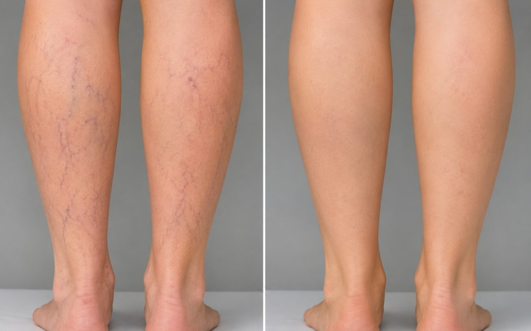 Skleroterapia – efekty przed i po. Kiedy można spodziewać się rezultatów?